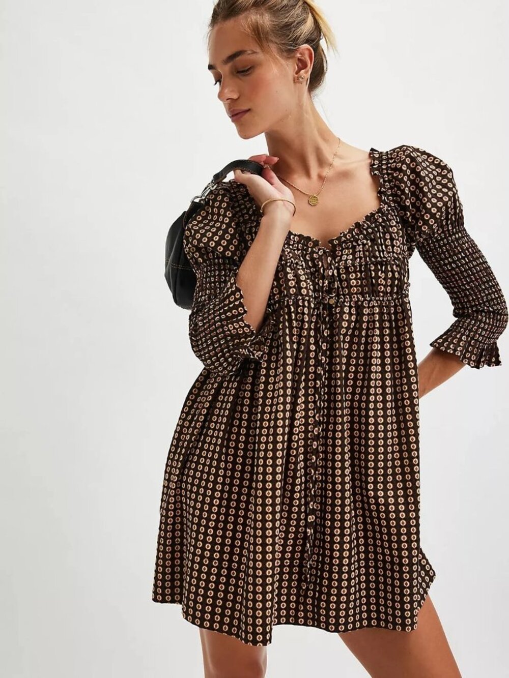 NWT Free People Star Dip Mini Dress